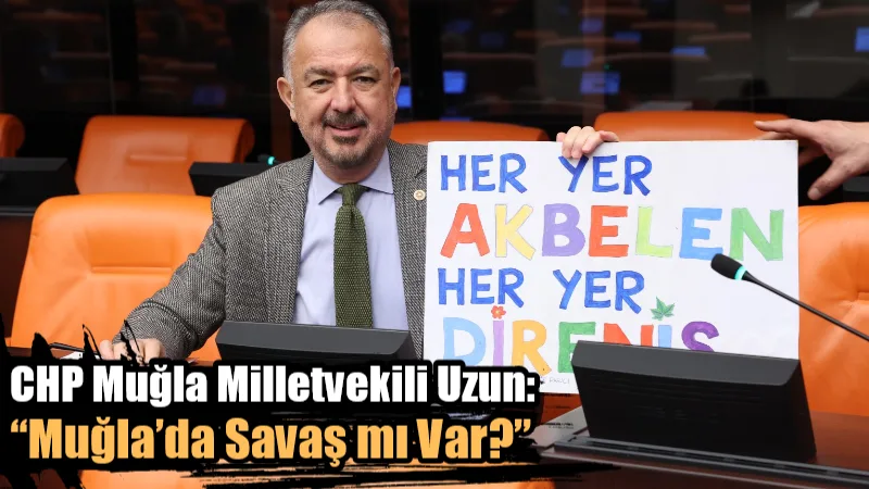 CHP Muğla Milletvekili Cumhur Uzun, Milas’taki 6 köyü kapsayan acele