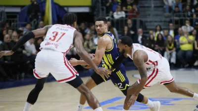Fenerbahçe Beko, Euroleague’in 20. haftasında konuk ettiği Olympiakos’u Wade Baldwin’in