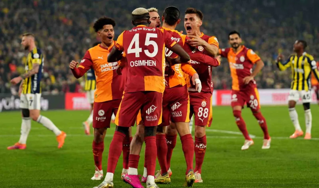 Galatasaray, Atatürk Olimpiyat Stadyumu’nda oynanacak Süper Kupa finalinde Fenerbahçe’yi yenerek