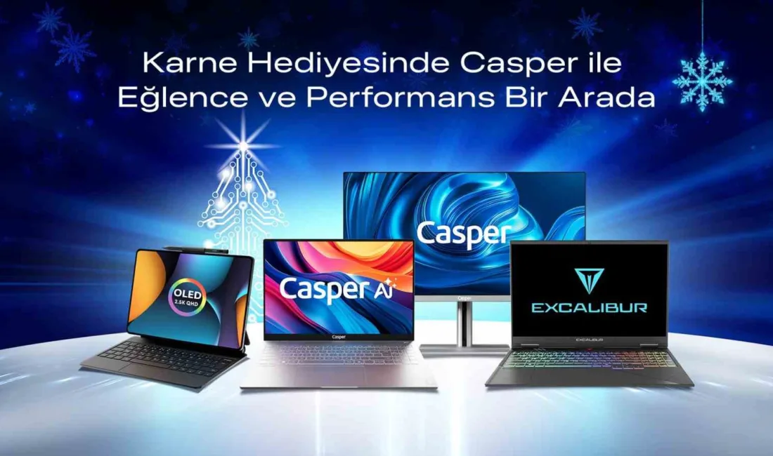 Casper, yarıyıl tatili ve karne dönemi için Nirvana ve Excalibur