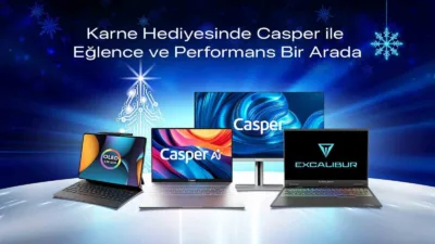 Casper, yarıyıl tatili ve karne dönemi için Nirvana ve Excalibur