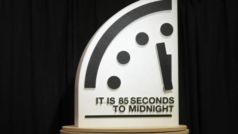 Atom Bilimcileri Bülteni, nükleer savaş riski, iklim krizi ve yapay