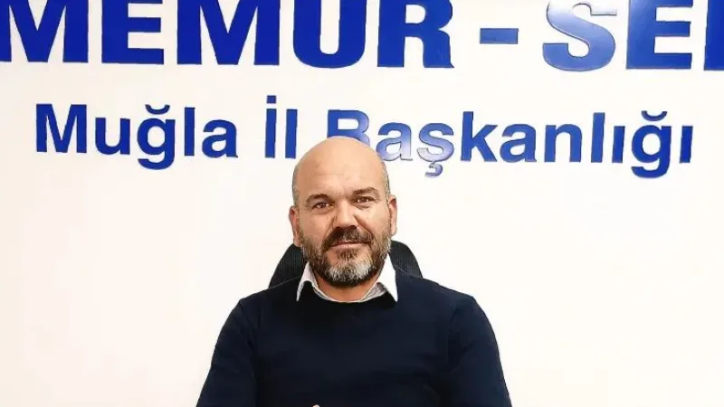 Memur-Sen Muğla İl Başkanı Özcan Çiçek, 10 Ocak Çalışan Gazeteciler