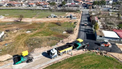 Altyapı çalışmaları tamamlanan Menteşe Emirbeyazıt Mahallesi Kolejler Bölgesi’nde, Menteşe Belediyesi