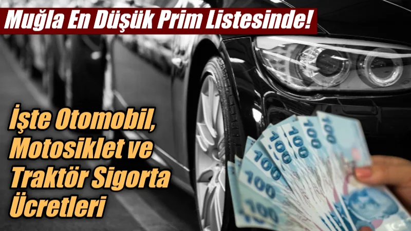 Muğla, 2026 yılı trafik sigortası tarifesinde hasarsız otomobiller için 6
