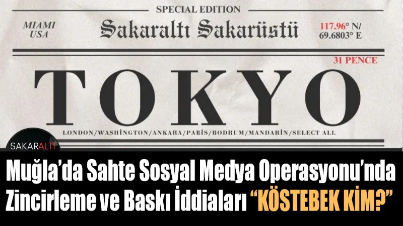 Muğla’da sahte sosyal medya hesapları üzerinden yürütülen sistematik baskı, tehdit