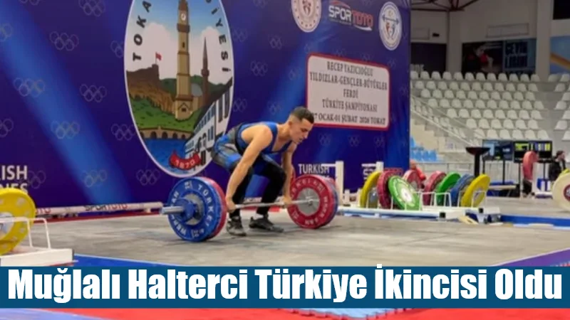 Tokat’ta düzenlenen Yıldızlar–Gençler–Büyükler Ferdi Türkiye Halter Şampiyonası’nda 65 kilo kategorisinde