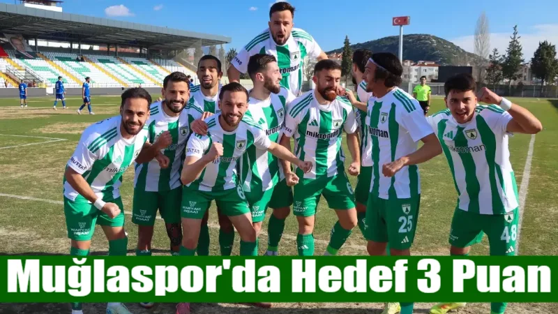 2’nci Lig Beyaz Grup’ta zirve yarışını sürdüren Muğlaspor, 23. hafta