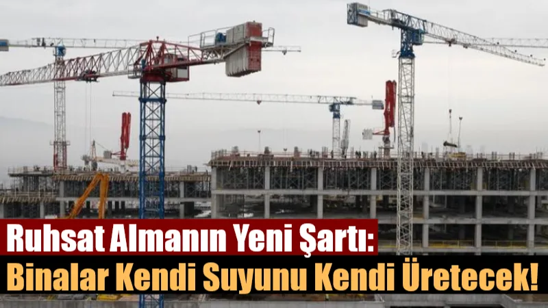 Özet: Çevre, Şehircilik ve İklim Değişikliği Bakanlığı, su kıtlığı riskine