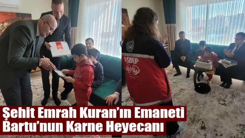 Aile ve Sosyal Hizmetler Bakanlığı’nın “İlk Karne Heyecanı” projesi kapsamında
