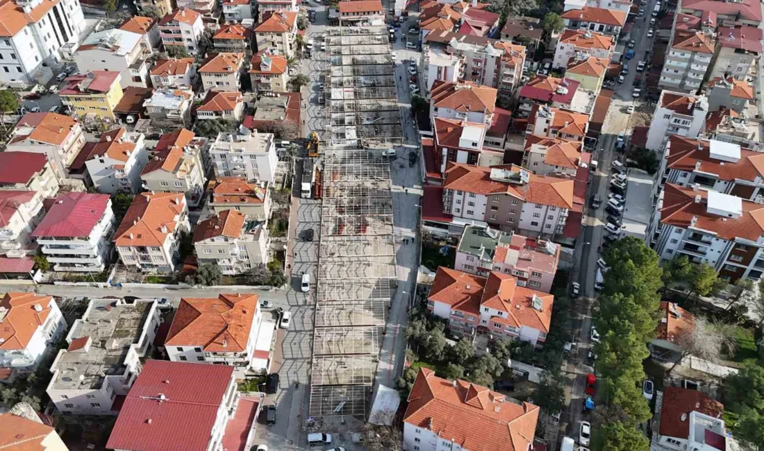 Muğla Büyükşehir Belediyesi, Yatağan Pazaryeri'nde 17 milyon 305 bin TL