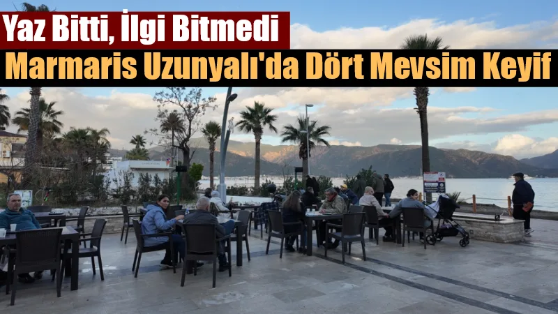 Marmaris Belediyesi tarafından Uzunyalı’da hizmete açılan Halk Plaj Kafe, uygun