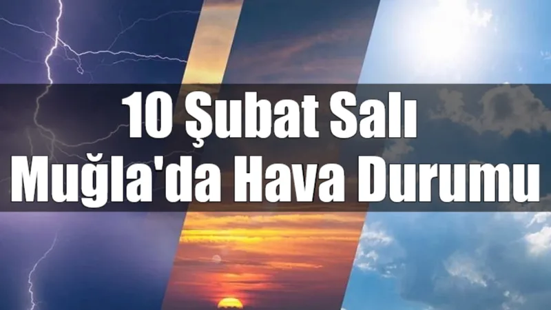 Muğla genelinde  bugün kuvvetli gökgürültülü sağanak yağışlar etkili olurken,