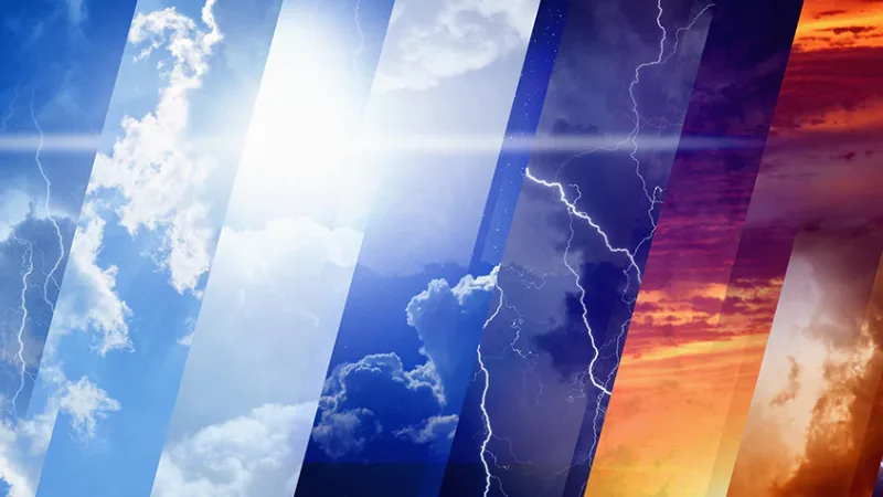 Türkiye genelinde çok bulutlu ve yağışlı bir hava hakim olurken;