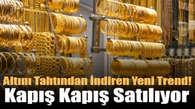 Altın fiyatlarındaki sert yükseliş nedeniyle vatandaşlar, 22 ayar altın ajda