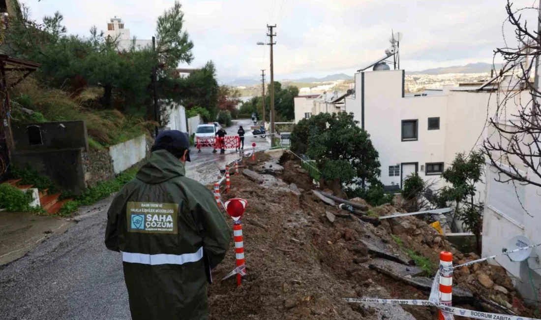 Bodrum Belediyesi, 5 Şubat Perşembe gecesi başlayan ve ilçeyi esir