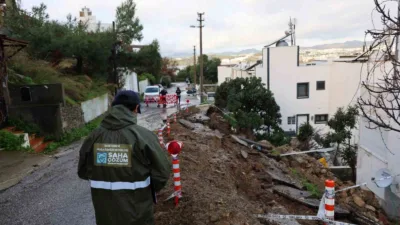 Bodrum Belediyesi, 5 Şubat Perşembe gecesi başlayan ve ilçeyi esir