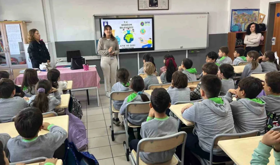 Bodrum Belediyesi'nin çocuklarda çevre bilincini artırmak amacıyla yürüttüğü bu program,