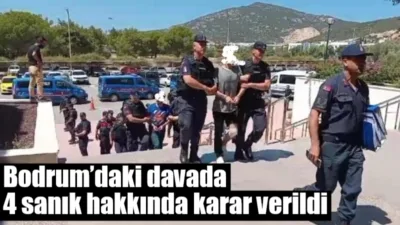 Bodrum'daki bir otelde 2023 yılında husumetli iki grup arasında çıkan