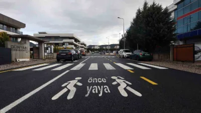 Muğla Büyükşehir Belediyesi, Menteşe ilçesindeki Kolejler Bölgesi'nde altyapısı tamamlanan güzergâhlarda