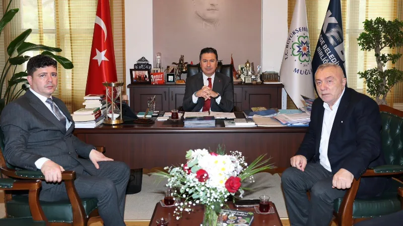 CHP Yüksek Disiplin Kurulu Üyesi Remzi Kazmaz ile CHP Muğla