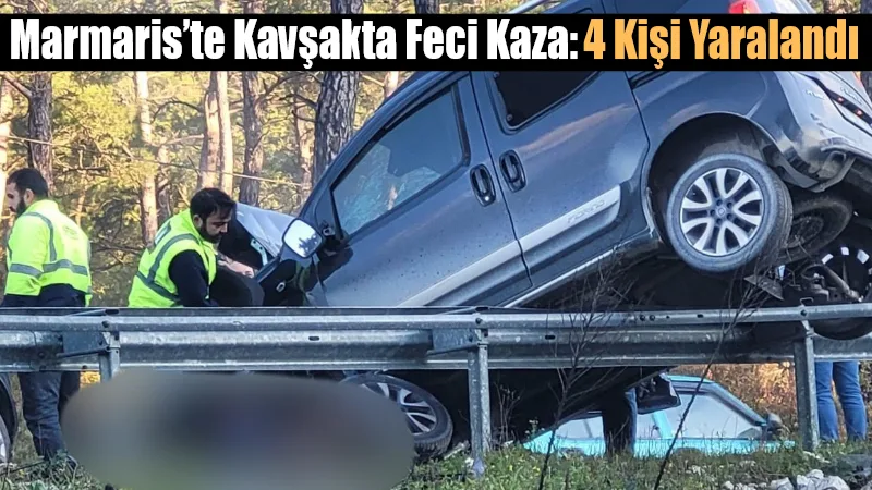 Muğla’nın Marmaris ilçesinde Marmaris–Datça karayolunda meydana gelen trafik kazasında ticari