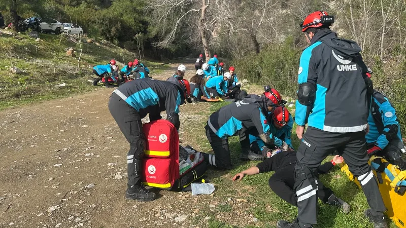 Muğla UMKE tarafından düzenlenen 2026 yılı eğitim tatbikatı; Denizli, Uşak
