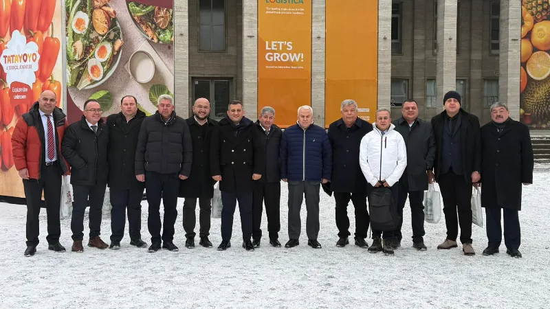 Muğla Ticaret ve Sanayi Odası (MUTSO) heyeti, tarım ve gıda