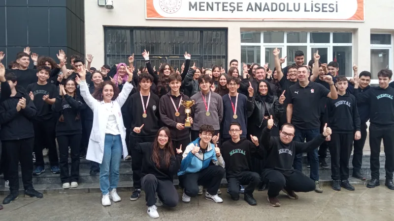 Menteşe Anadolu Lisesi Masa Tenisi takımı, Afyon’da düzenlenen bölge şampiyonasında