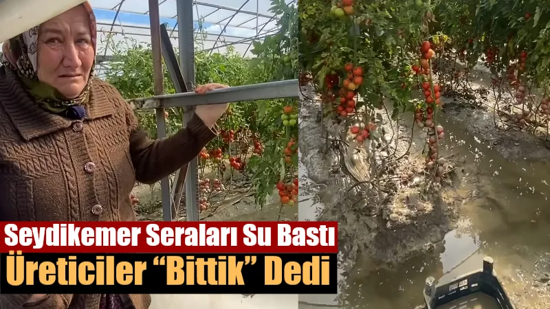 Muğla’da son günlerde etkili olan yoğun yağışlar sonrası Seydikemer’in Kumlova