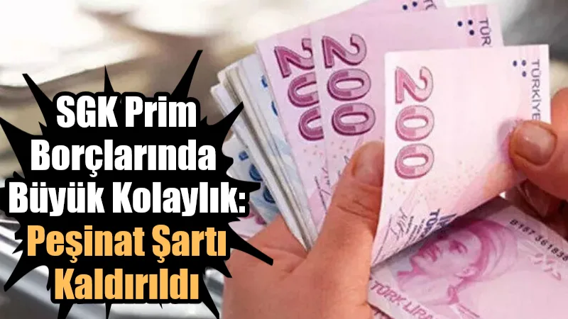 Çalışma ve Sosyal Güvenlik Bakanı Vedat Işıkhan, SGK prim borcu