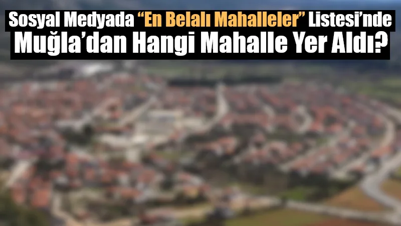 Halk arasında yıllardır “Şeytan Köy” olarak anılan Düğerek Mahallesi, sosyal