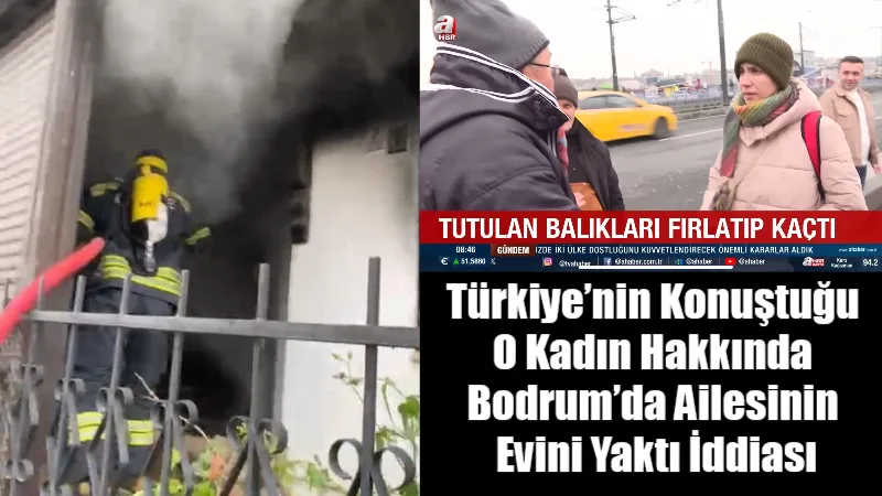 İstanbul Galata Köprüsü’nde bir balıkçının tuttuğu balıkların denize dökülmesine neden