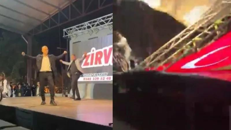 Aydın’ın Kuyucak ilçesinde zeybek oynayan Belediye Başkanı Uğur Doğanca, performansını