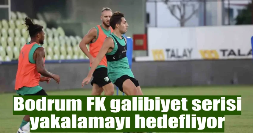 Bodrum FK Teknik Direktörü İsmet Taşdemir, geçtiğimiz hafta Hatayspor karşısında