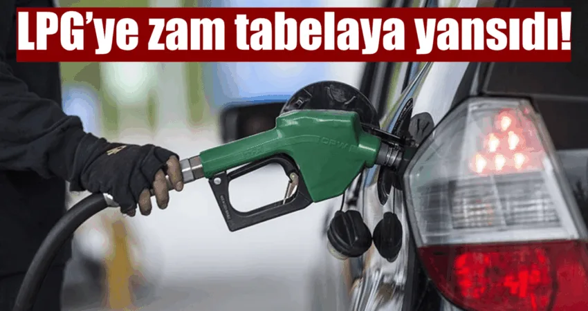 LPG fiyatlarına gece yarısından itibaren geçerli olacak şekilde 1.32 TL