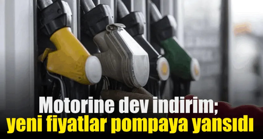 Motorinin litre fiyatına gece yarısından itibaren geçerli olmak üzere 1,50