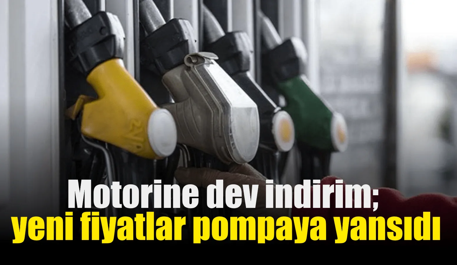 Motorinin litre fiyatına gece yarısından itibaren geçerli olmak üzere 1,50