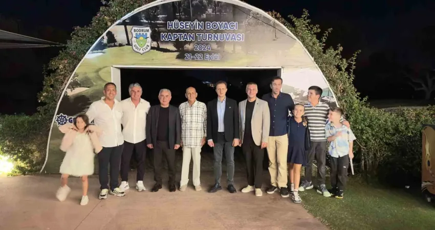 Muğla’nın Bodrum ilçesinde, Hüseyin Boyacı adına düzenlenen “Gemibaşı 50. Yıl