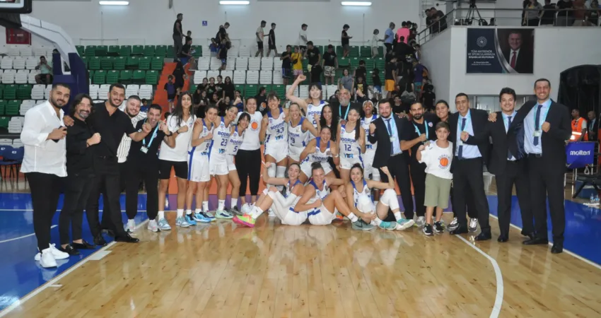YTR Gayrimenkul Bodrum Basketbol ilklerin takımı olmaya devam ediyor. Hafta