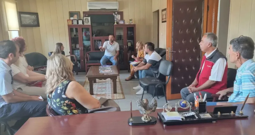 Fethiye İlçe Tarım ve Orman Müdürlüğü tarafından çiftçilere bilgilendirme toplantısı