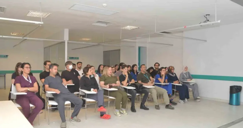 Muğla Eğitim ve Araştırma Hastanesi (MEAH) Çocuk Acil Servisi çalışanlarına