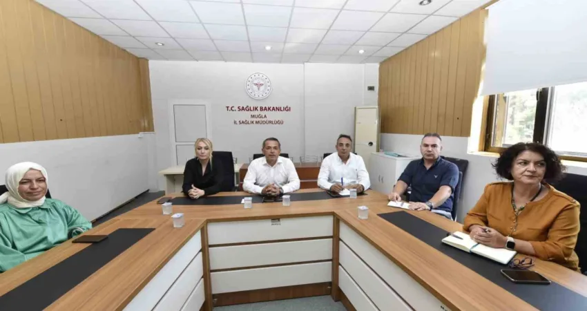 Muğla İl Sağlık Müdürü Dr. Ali Burak Mülayim başkanlığında 2024