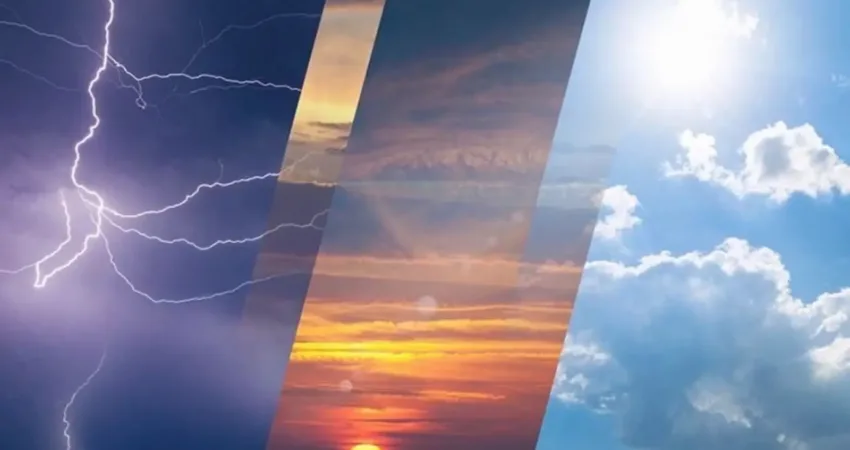 Meteoroloji’nin 15 Ekim hava durumu raporuna göre hava sıcaklığı mevsim