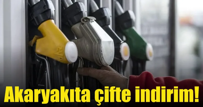 Bugünden geçerli olmak üzere benzin ve motorine indirim yapıldı. Brent