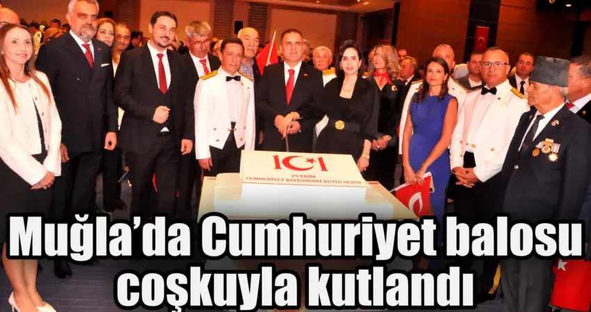 Muğla Valiliği tarafından Cumhuriyetin 101. yıl dönümü dolayısıyla düzenlenen Cumhuriyet