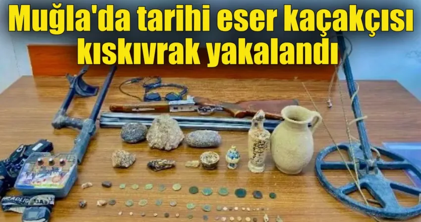 Muğla İl Jandarma Komutanlığı, Milas’ta bir evde yaptığı operasyonda Roma