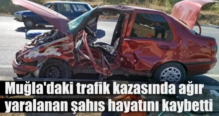 Muğla’nın Yatağan ilçesinde sabah saatlerinde meydana gelen trafik kazasında ağır