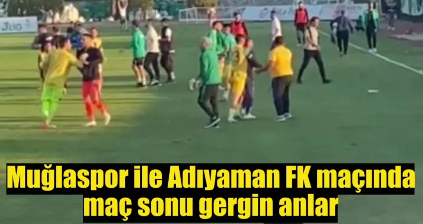 TFF 3. Lig 2. Grup’ta mücadele eden Muğlaspor, bugün Adıyaman