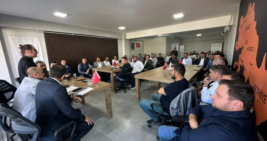 Muğla’da, inşaat sektörünün gelişmesine yönelik kurulan ‘48 Müteahhitler Derneği’nin başkanı